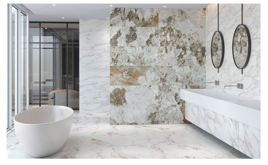 Bathrooms with Marble Tiles and Slabs (2)