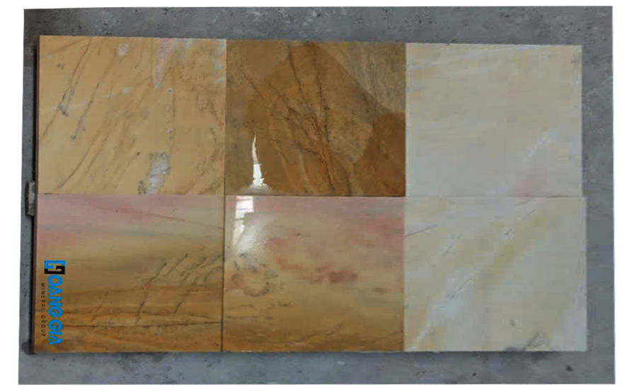 Dark yellow Marble From Nghe An (Viet Nam)