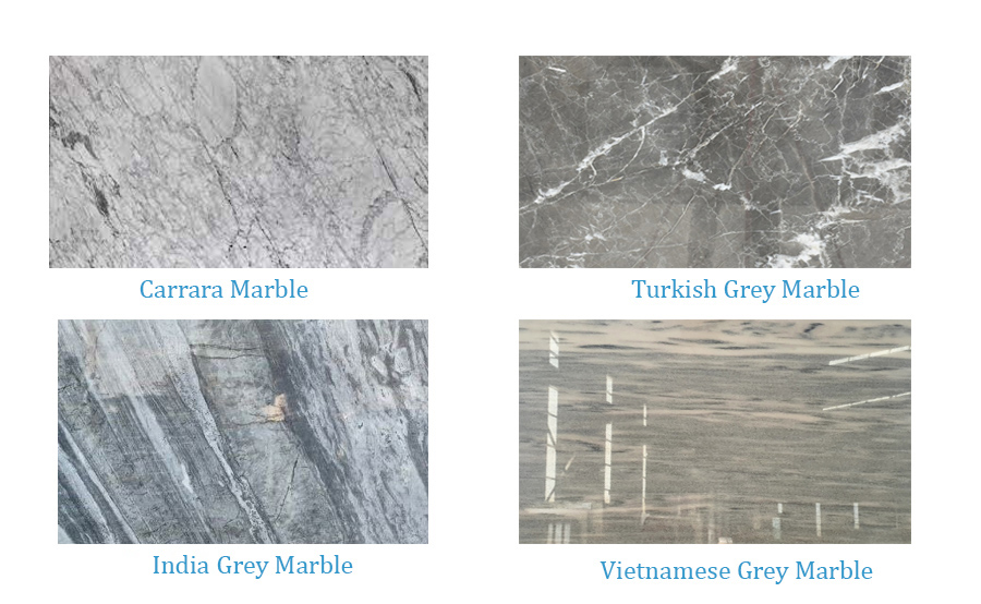 Grey Marble Around the World